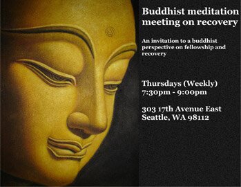 Buddhist Meditation Card